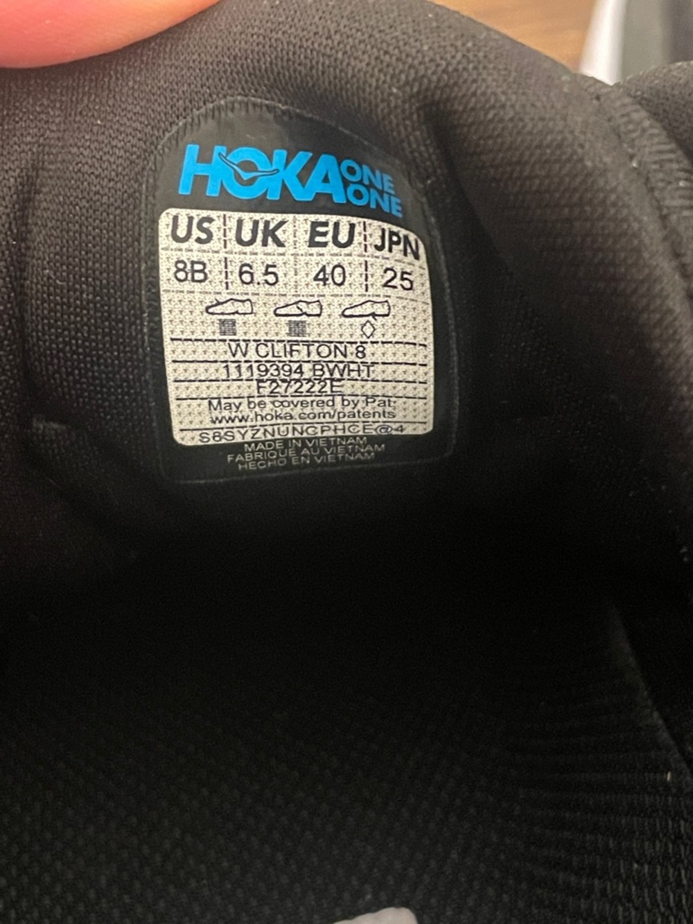 Hoka Women’s Clifton 8 - Picture 6 of 7